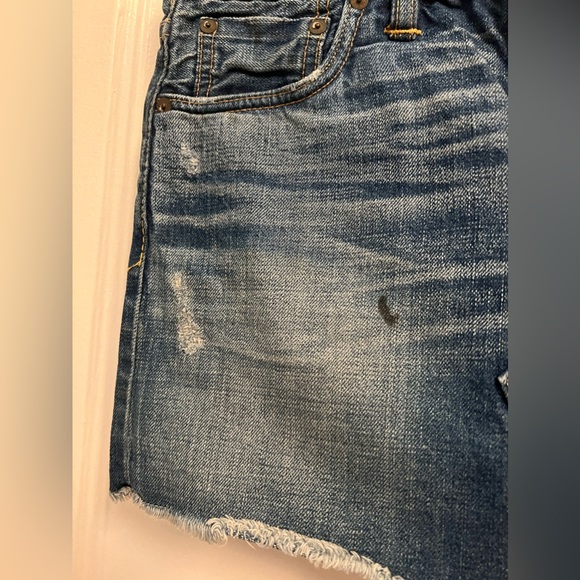 RRL Selvage Denim Mini Skirt Size 27 - Picture 5 of 11